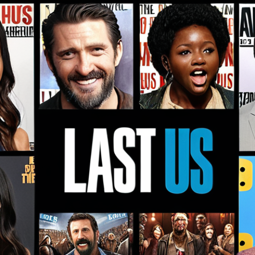 Home 15 **Image Prompt:** A dynamic collage showcasing the diverse reactions to "The Last of Us." Include images of enthusiastic fans, critical reviews (stylized), social media posts (positive and negative), and actors receiving awards. The background should feature a movie theater marquee displaying the film's title and a stylized graph representing box office success. The overall feel should be energetic and reflect the film's cultural impact and reception.